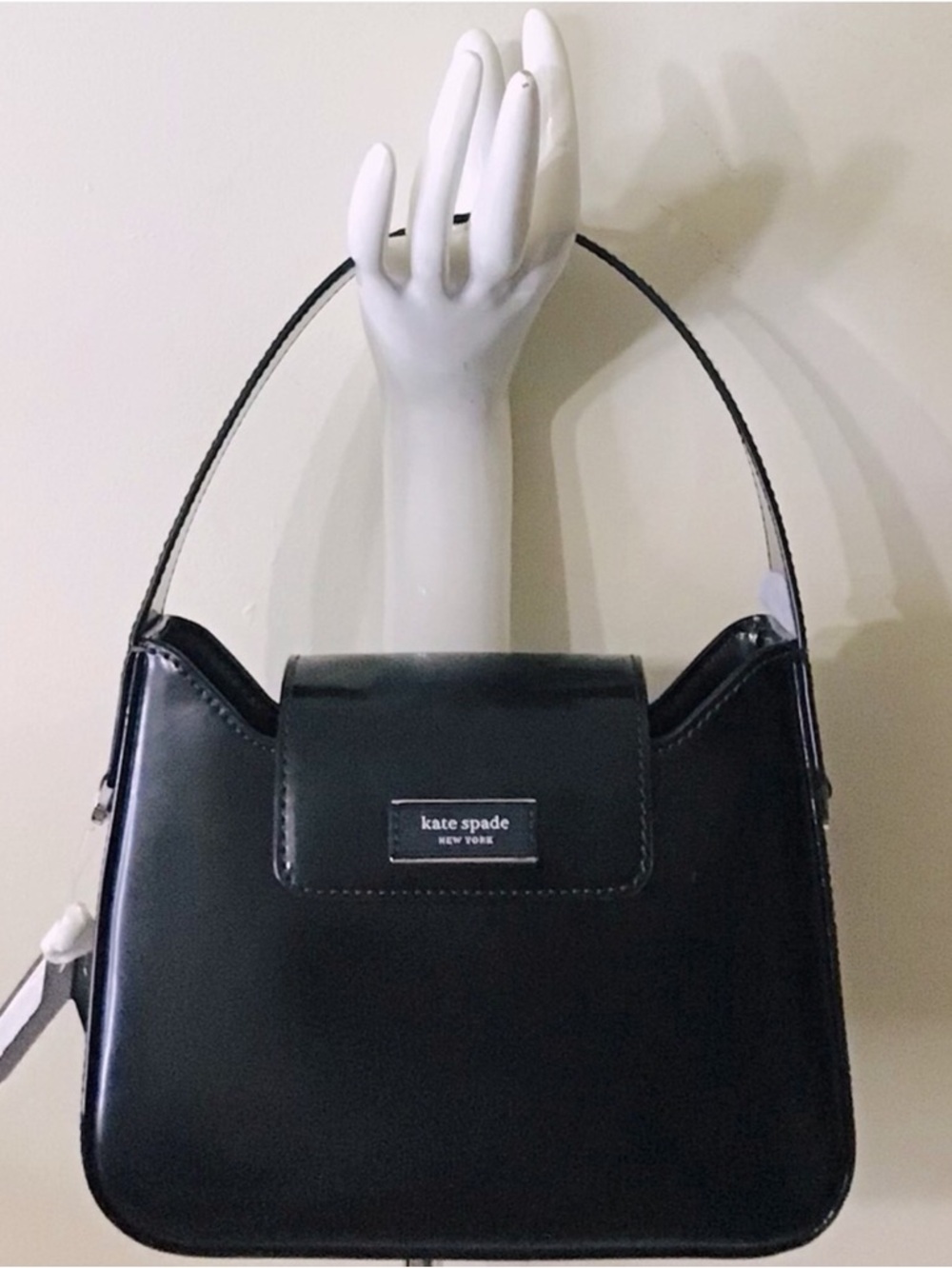 Kate Spade Sam Icon Spazzolato Leather Mini Hobo Bag